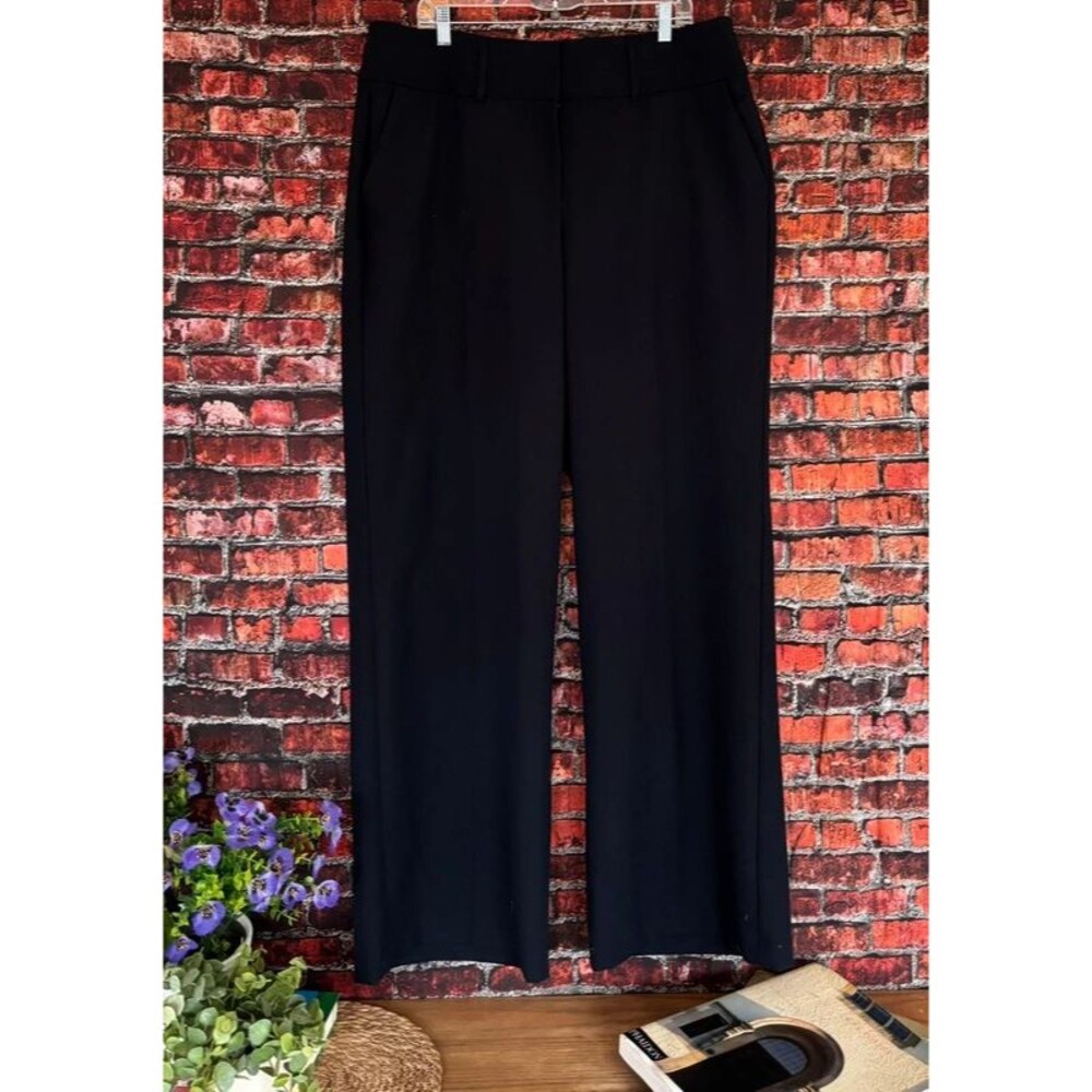 Lane Bryant Allie Navy Wide Leg Tall Friendly Pants 16L